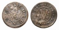 Bentheim-Tecklenburg-Rheda Cu 5 Pfennig Moritz 1623-1674