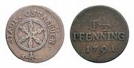Osnabrück, Stadt Cu 1 1/2 Pfennig -
