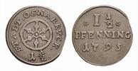 Osnabrück, Stadt Cu 1 1/2 Pfennig -
