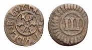 Wiedenbrück Cu 3 Pfennig