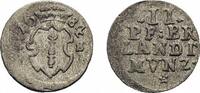 Brandenburg-Preußen 2 Pfennig 1684 LCS Berlin Friedrich Wilhelm 1640-1688 Selten. Winz. Schrötlingsfehler, sehr schön