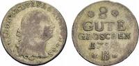 Anhalt-Bernburg 8 Gute Groschen Victor Friedrich 1721-1765 -