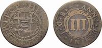 Paderborn, Bistum Cu 3 Pfennig Hermann Werner von Metternich 1683-1704 -