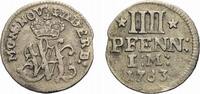 Paderborn, Bistum 4 Pfennig Wilhelm Anton von Asseburg 1763-1782 -