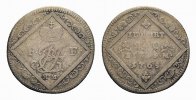 Fulda, Bistum 5 Kreuzer Heinrich VIII. von Bibra 1759-1788