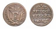 Sachsen-Hildburghausen Cu Heller Ernst 1680-1715
