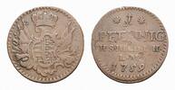 Sachsen-Hildburghausen Cu Pfennig Ernst Friedrich Karl 1745-1780