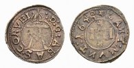 Corvey, Abtei Cu 4 Pfennig Arnold von Waldois 1638-1661
