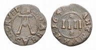Corvey, Abtei Cu 4 Pfennig Arnold von Waldois 1638-1661