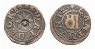 Waldeck Cu 3 Pfennig Christian und Wolrad IV. 1597-1638