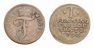 Waldeck Cu Pfennig Friedrich 1763-1812