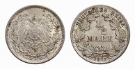 Kleinmünzen 1/2 Mark -