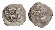 Regensburg, herzogliche und bischöfliche Mzst. Bischöflicher Pfennig Anonyme Gepräge