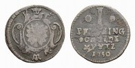 Schaumburg-Lippe Cu Pfennig Wilhelm I. Friedrich Ernst 1748-1777