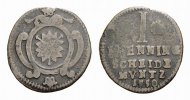 Schaumburg-Lippe Cu Pfennig Wilhelm I. Friedrich Ernst 1748-1777