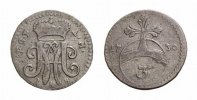 Sachsen-Eisenach 3 Pfennig Wilhelm Heinrich 1729-1741