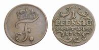 Sachsen-Gotha-Altenburg Cu Pfennig Friedrich III. 1732-1772