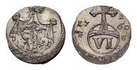 Sachsen-Weimar-Eisenach 6 Pfennig Anna Amalia 1758-1775