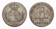 Württemberg 6 Kreuzer Friedrich I. 1806-1816 -