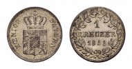 Bayern Kreuzer Maximilian II. 1848-1864 -