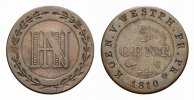 Westfalen, Königreich Cu 3 Centimes Hieronymus Napoleon 1807-1813 -