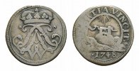 Wied-Neuwied Ausbeute Cu 1/4 Stüber Johann Friedrich Alexander 1737-1791