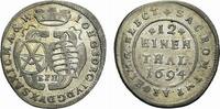Sachsen-Albertinische Linie 1/12 Taler Johann Georg IV. 1691-1694