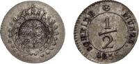 Württemberg 1/2 Kreuzer Wilhelm I. 1816-1864 -