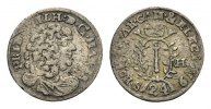 Brandenburg-Preußen 1/24 Taler Friedrich Wilhelm 1640-1688 -