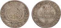 Sachsen-Coburg-Saalfeld 1/24 Taler Franz Josias 1745-1764