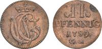 Trier, Erzbistum Cu 2 Pfennig Clemens Wenzel von Sachsen 1768-1794