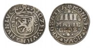 Sayn-Wittgenstein-Hohenstein 4 Mariengroschen Johann 1634-1657