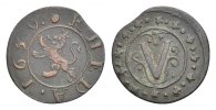 Bentheim-Tecklenburg-Rheda Cu 5 Pfennig Moritz 1623-1674
