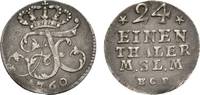 Mecklenburg-Strelitz 1/24 Taler Adolf Friedrich IV. 1752-1794