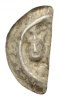 Goslar, königliche Münzstätte Brakteat. Geschnittener Hälbling Anonym 1260-1280