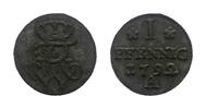 Brandenburg-Preußen Pfennig Friedrich Wilhelm II. 1786-1797 -