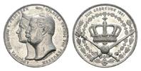 Brandenburg-Preußen Zinnmedaille Wilhelm I. 1861-1888 -