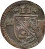 Bamberg, Bistum Kipper Cu 2 Heller Johann Gottfried von Aschhausen 1609-1622