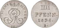 Braunschweig-Calenberg-Hannover 4 Pfennig Georg IV. 1820-1830 -