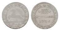 Lauenburg 4 Schilling Georg II. von Hannover 1727-1760