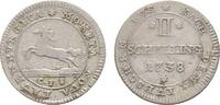 Lauenburg 2 Schilling Georg II. von Hannover 1727-1760