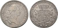 Brandenburg-Ansbach Taler Christian Friedrich Karl Alexander 1757-1791 -