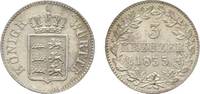 Württemberg 3 Kreuzer Wilhelm I. 1816-1864 -