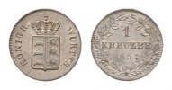 Württemberg Kreuzer Wilhelm I. 1816-1864 -