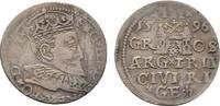 Baltikum-Riga, Stadt 3 Gröscher Sigismund III. von Polen 1587-1632