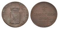 Waldeck Cu 1/2 Groschen Friedrich 1763-1812