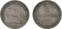 Braunschweig-Calenberg-Hannover 1/2 Groschen Georg V. 1851-1866 -