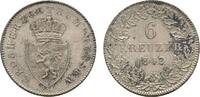 Hessen-Darmstadt 6 Kreuzer Ludwig II. 1830-1848 -
