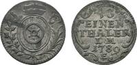 1/48 Taler 1789 E Erfurt Mainz, Erzbistum Friedrich Karl Joseph 1774-1802 Sehr schön
