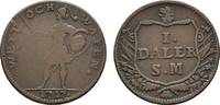 Schweden Cu Notdaler Karl XII. 1697-1718